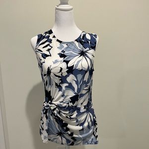DKNY sleeveless Floral Top